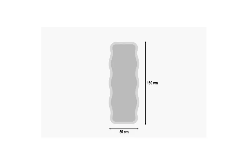 Spegel Aror Vit - Vit - Products - Inredning - Spegel - Helkroppsspegel