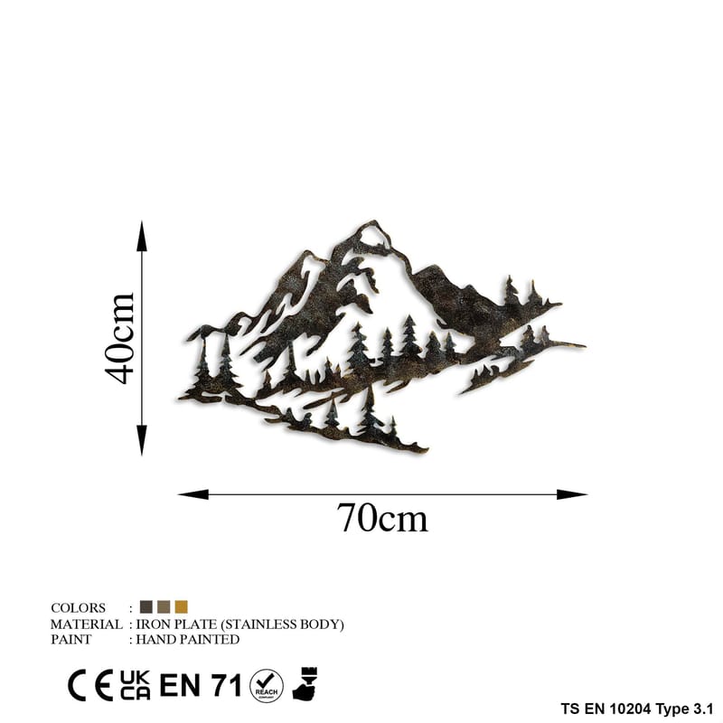Fjell Väggdekor - Products - Inredning - Tavlor & posters - Posters & prints
