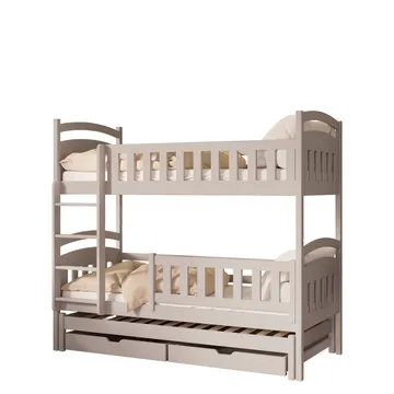 Blankana Våningssäng Två Liggplatser 80x180 cm - Beige - Products - Möbler - Barnmöbler - Barnsäng & juniorsäng - Loftsäng barn