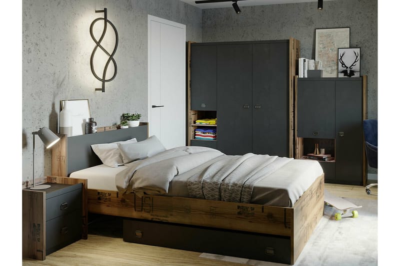 Rathmore Möbelset För Barnrum - Grå - Products - Möbler - Barnmöbler - Barnmöbelset