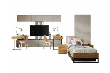 Rathmore Möbelset För Barnrum - Svart - Products - Möbler - Barnmöbler - Barnmöbelset