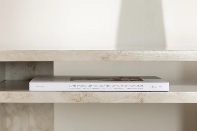 Ålesund Travertin Sidobord 120x40 cm - Beige - Products - Möbler - Bord & matgrupp - Soffbord