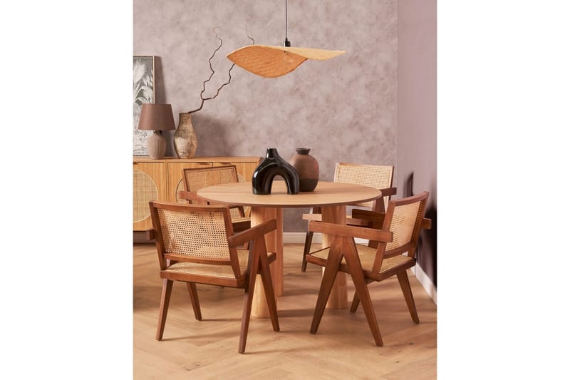 Appelle Matbord 120 cm Rund - Ljusbrun - Products - Möbler - Bord & matgrupp - Matbord & köksbord