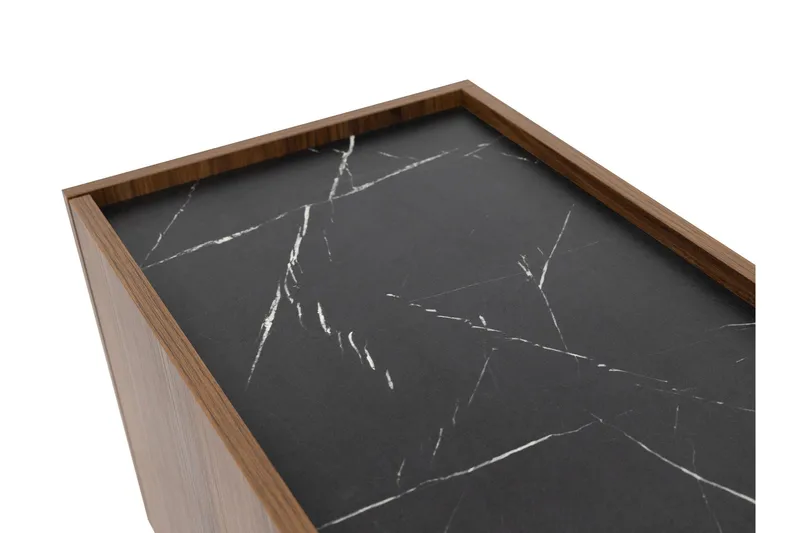 Akihito Sängbord 40 cm - Brun - Products - Möbler - Bord & matgrupp - Avlastningsbord & sidobord - Sängbord & nattduksbord