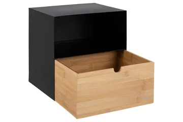 Belleuve Sängbord 25 cm - Svart - Products - Möbler - Bord & matgrupp - Avlastningsbord & sidobord - Sängbord & nattduksbord