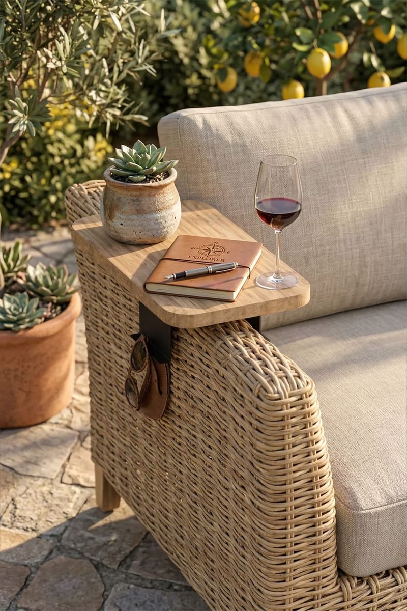 Zayra Armstödsbricka till Soffa - Products - Möbler - Bord & matgrupp - Avlastningsbord & sidobord - Brickbord & småbord
