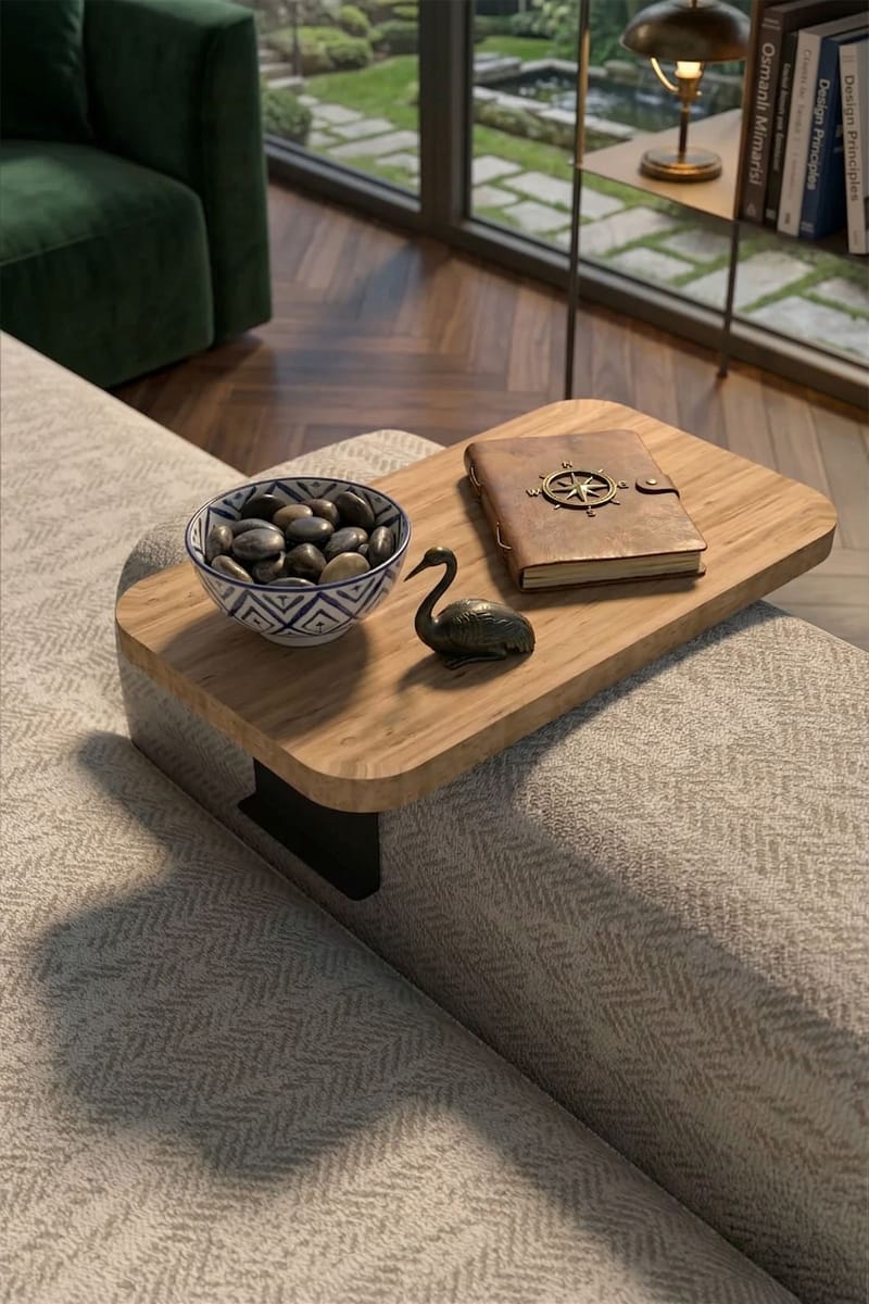 Zayra Armstödsbricka till Soffa - Products - Möbler - Bord & matgrupp - Avlastningsbord & sidobord - Brickbord & småbord