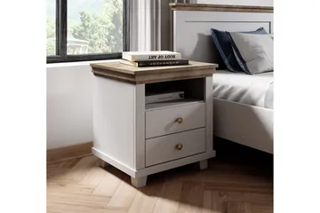 Doade Sängbord 62x246 cm - Askgrå|Natur - Products - Möbler - Bord & matgrupp - Avlastningsbord & sidobord - Sängbord & nattduksbord