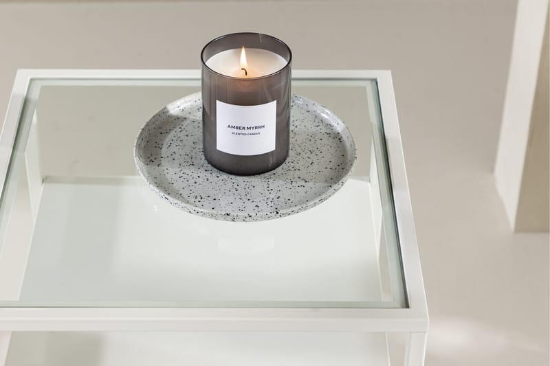 Fortaleza Sidobord 40x40 cm - Vit - Products - Möbler - Bord & matgrupp - Avlastningsbord & sidobord - Brickbord & småbord