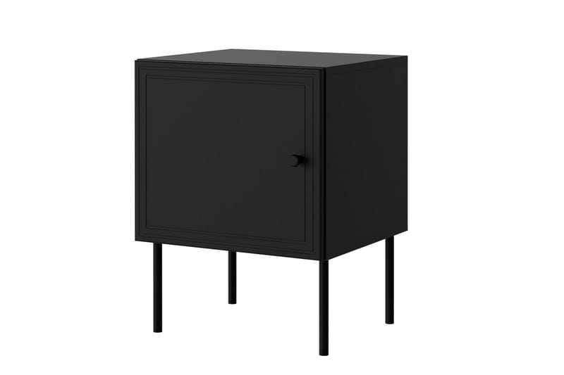 Laholm Sängbord 45 cm, Svart