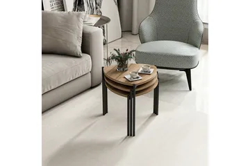 Lenny Satsbord - Valnöt - Products - Möbler - Bord & matgrupp - Avlastningsbord & sidobord - Satsbord