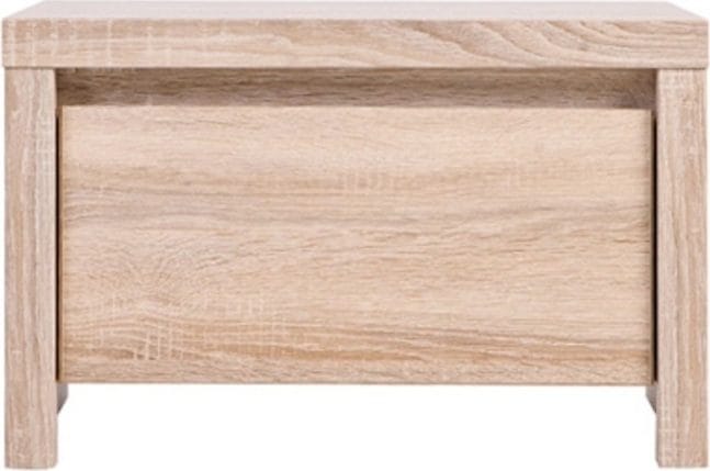 Sängbord Filippa - Ljus ek - Products - Möbler - Bord & matgrupp - Avlastningsbord & sidobord - Sängbord & nattduksbord