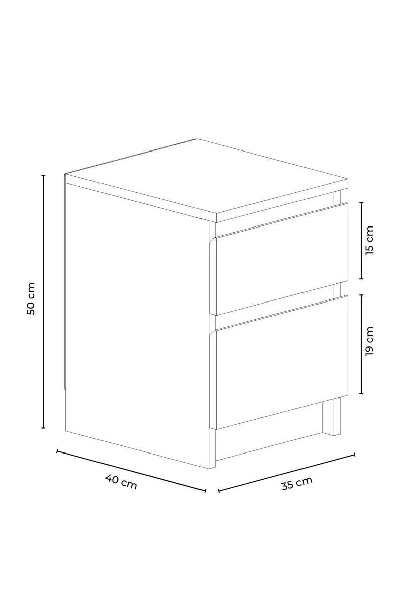Ferin Sängbord - Products - Möbler - Bord & matgrupp - Avlastningsbord & sidobord - Sängbord & nattduksbord