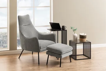 Saklani Sidobord 35x35 cm - Svart - Products - Möbler - Bord & matgrupp - Avlastningsbord & sidobord - Brickbord & småbord