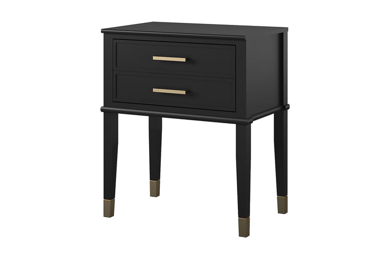 Westerleigh Sidobord 60 cm Svart/Guld - CosmoLiving - Products - Möbler - Bord & matgrupp - Avlastningsbord & sidobord - Brickbord & småbord