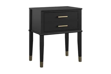 Westerleigh Sidobord 60 cm Svart/Guld - CosmoLiving - Products - Möbler - Bord & matgrupp - Avlastningsbord & sidobord - Brickbord & småbord
