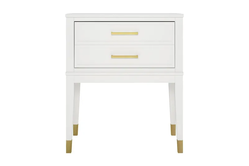 Westerleigh Sidobord 60 cm Vit - CosmoLiving - Products - Möbler - Bord & matgrupp - Avlastningsbord & sidobord - Brickbord & småbord