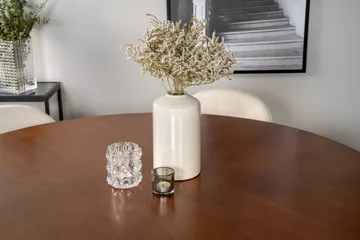 Copenhagen Matgrupp 140 cm Rund med 6 Velvet stolar - Svart - Products - Möbler - Bord & matgrupp - Matgrupp