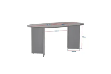 Dano Matbord 180 cm Oval - Natur - Products - Möbler - Bord & matgrupp - Matbord & köksbord