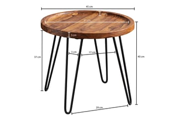 Fromherz Soffbord 45 cm - Trä/natur - Products - Möbler - Bord & matgrupp - Soffbord