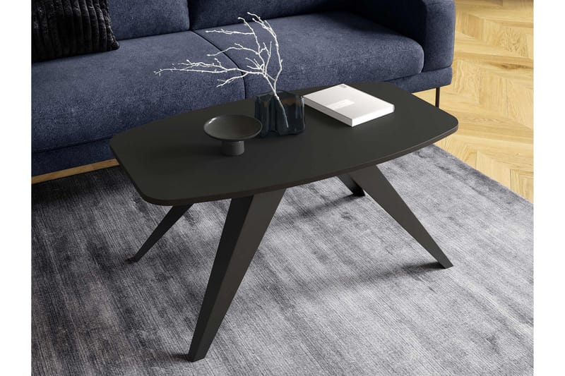 Hilts Soffbord 120 cm - Svart - Products - Möbler - Bord & matgrupp - Soffbord