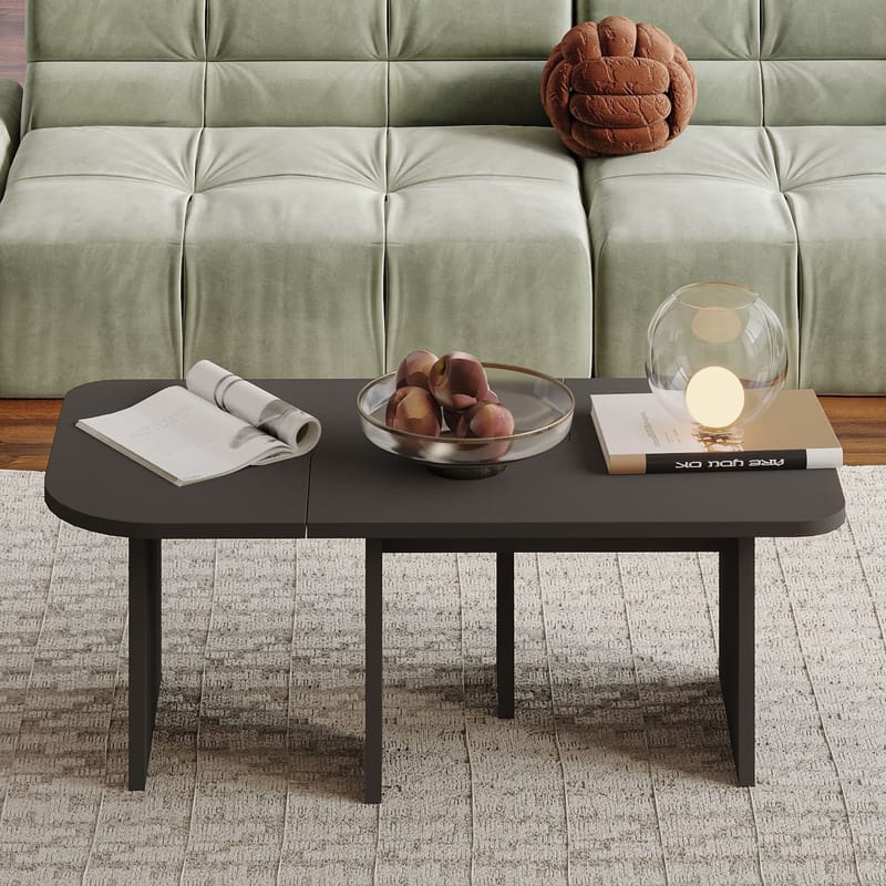 Iris Soffbordsset 90x35x45 cm - Antracit - Products - Möbler - Bord & matgrupp - Soffbord