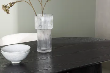 Isolde Matgrupp 180 cm Oval med 4 Edina Stolar - Svart - Products - Möbler - Bord & matgrupp - Matgrupp