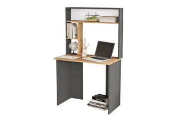 Kaiji Skrivbord 90x51,6 cm Mörkblå/Svart - Hanah Home - Products - Möbler - Bord & matgrupp - Kontorsbord - Datorbord