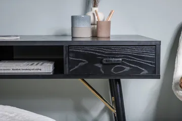 Gold Skrivbord 110 cm - Svart - Products - Möbler - Bord & matgrupp - Kontorsbord - Datorbord