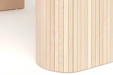 Kopparbo Matbord Ljust trä Rektangulärt 200 cm - Vitlaserat Ek - Products - Möbler - Bord & matgrupp - Matbord & köksbord