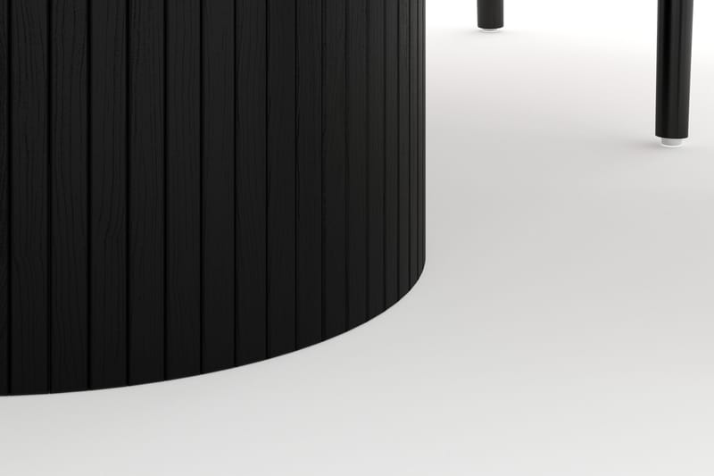 Kopparbo Matgrupp 150 cm Rund med 6 Dastoori Matstol - 2220067-6,2229296-1 - Svart - Products - Möbler - Bord & matgrupp - Matgrupp