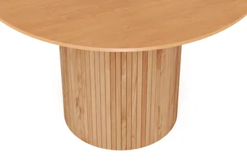 Kopparbo Runt Matbord 110 cm Fanér - Ek - Products - Möbler - Bord & matgrupp - Matbord & köksbord