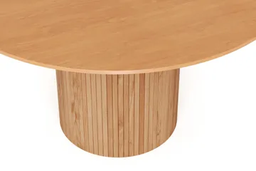 Kopparbo Runt Matbord 130 cm Fanér - Ek - Products - Möbler - Bord & matgrupp - Matbord & köksbord
