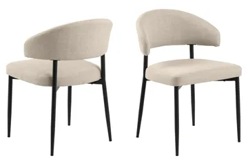 Marcelen Matbord Förlängningsbart med 4 Sawako Stolar - Brun - Products - Möbler - Bord & matgrupp - Matgrupp