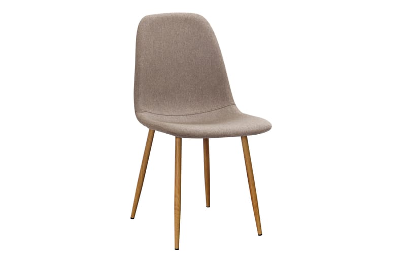 Marcelen Matbord Förlängningsbart med illäggsskiva +  4 st Nibe stol brun med ek ben - Brun - Products - Möbler - Bord & matgrupp - Matgrupp