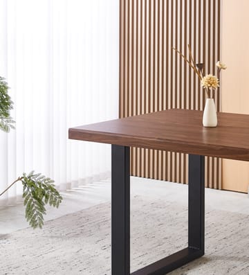 Matbord Aster 160x90 cm - Mörkbrun ek - Products - Möbler - Bord & matgrupp - Matbord & köksbord