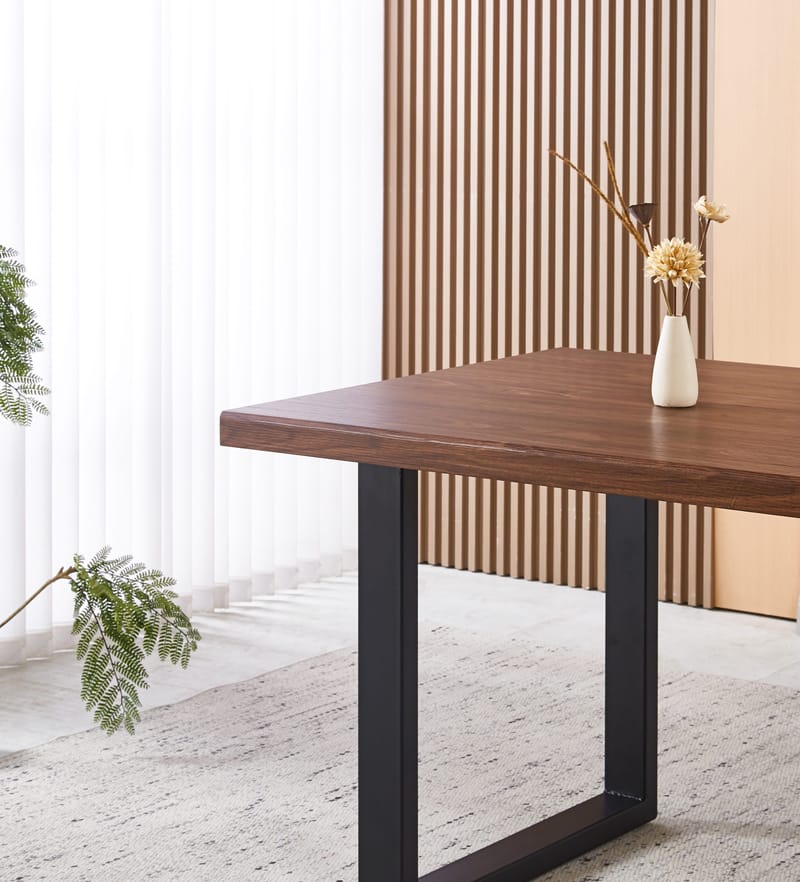 Matbord Aster 160x90 cm - Mörkbrun ek - Products - Möbler - Bord & matgrupp - Matbord & köksbord
