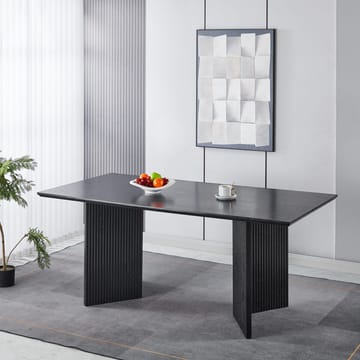 Matbord Crossby 180x90 cm - Svartbetsad ek - Products - Möbler - Bord & matgrupp - Matbord & köksbord