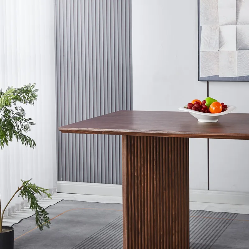 Matbord Crossby 180x90 cm - Valnöt - Products - Möbler - Bord & matgrupp - Matbord & köksbord