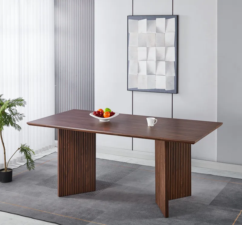 Matbord Crossby 180x90 cm - Valnöt - Products - Möbler - Bord & matgrupp - Matbord & köksbord