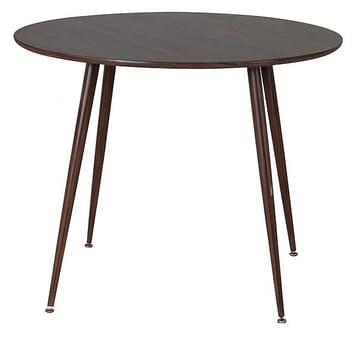 Matbord Plaza Ø100 cm - Valnöt - Products - Möbler - Bord & matgrupp - Matbord & köksbord