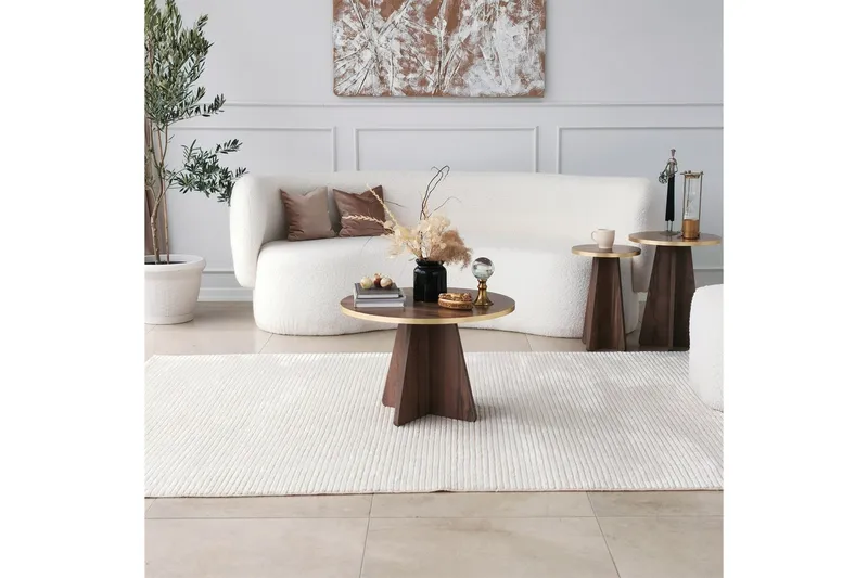 Munne Soffbord 60 cm - Valnöt - Products - Möbler - Bord & matgrupp - Soffbord