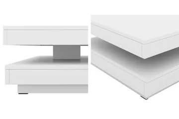 Nenani Soffbord 70 cm - Grå/Vit - Products - Möbler - Bord & matgrupp - Soffbord