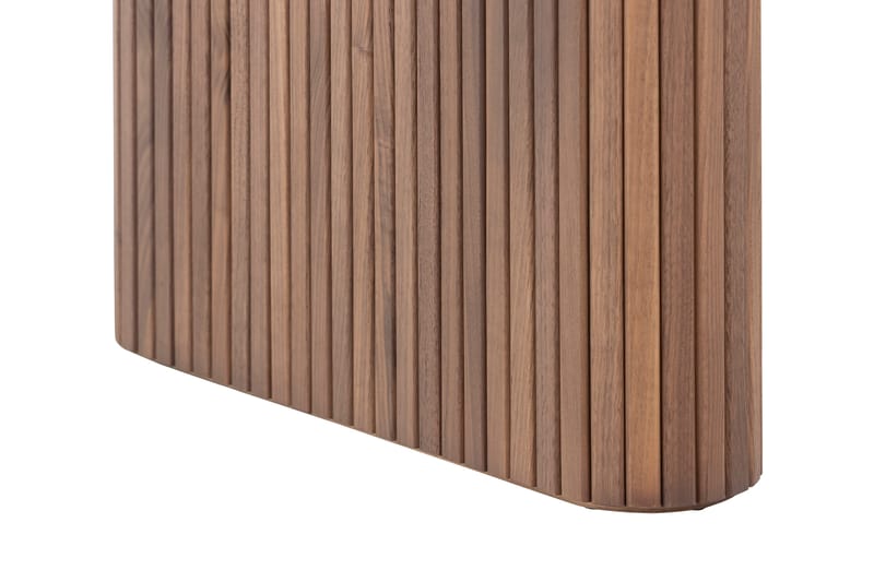 Noira Matbord 220 cm Massiv Valnöt med 6st Gemmiano Matstol - Brun / Teddy / Trä - Products - Möbler - Bord & matgrupp - Matgrupp