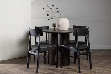 Olivia Matgrupp + 4 stolar - Mocca - Products - Möbler - Bord & matgrupp - Matgrupp