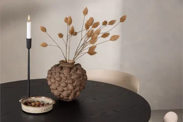 Olivia Matgrupp 110 cm Rund med 4 Åstol Stolar - Beige - Products - Möbler - Bord & matgrupp - Matgrupp