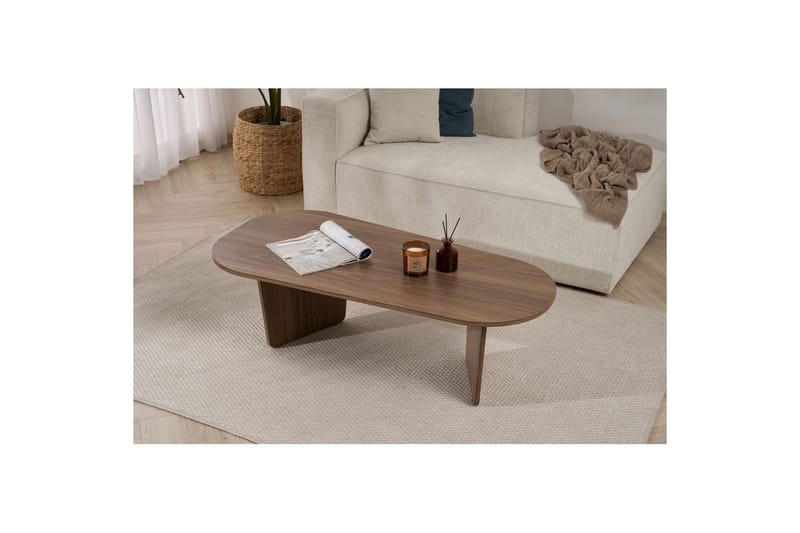 Omari Soffbord 130 cm - Valnöt - Products - Möbler - Bord & matgrupp - Soffbord