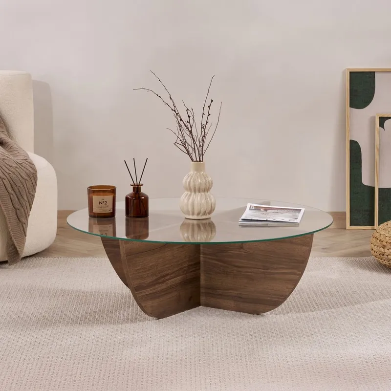 Orwin Soffbord 90 cm - Mörkbrun - Products - Möbler - Bord & matgrupp - Soffbord