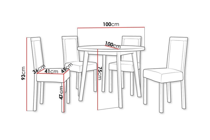 Patrickswell Matgrupp - Products - Möbler - Bord & matgrupp - Matgrupp