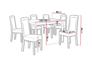 Patrickswell Matgrupp - Products - Möbler - Bord & matgrupp - Matgrupp